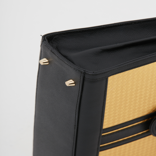 Gold Leather HandBags