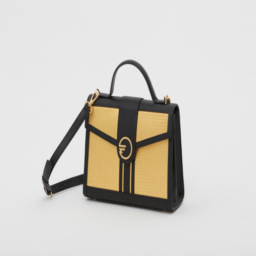 Gold Leather HandBags