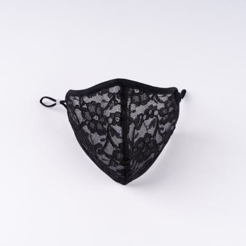 Airy Lite Lace Mask Black