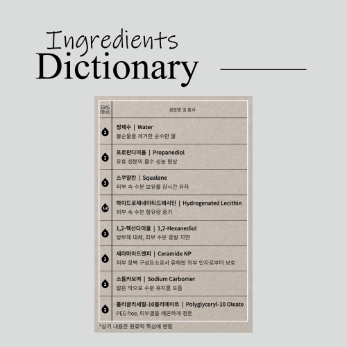 A daily serum with moisture filled finish