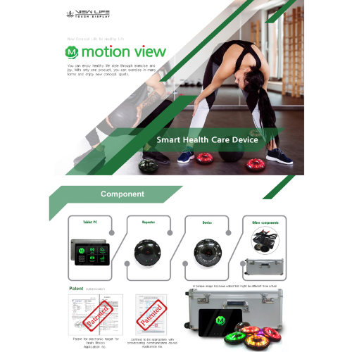 Smart Touch Health Care Device Motion View