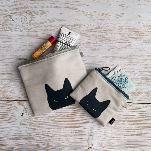 Miojae Cats Zippered Pouch