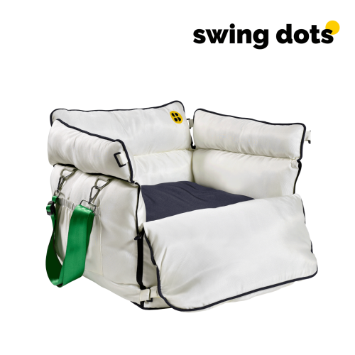 dog car seat with 4 sided air bag
