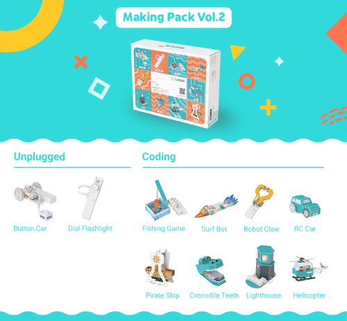 Hands on Block Coding Set for Kids  