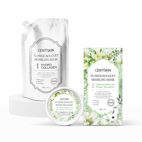 CENTISKIN Flower Bouquet Modeling Mask Calming