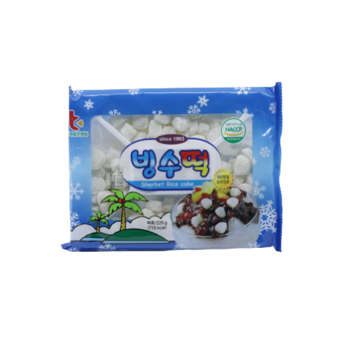 Sherbet Rice Cake Bingsu Rice Cake