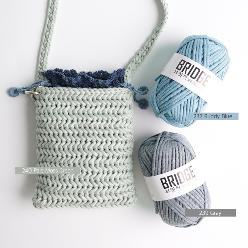 Bridge Herringbone stitch cross bags