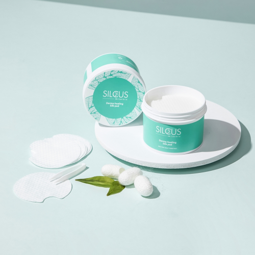 Derma healing silk pad
