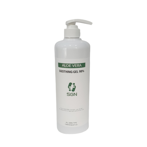 Hydrates dry face and body for calming effects
