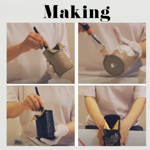 Interior accessories using household waste