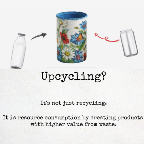 Interior accessories using household waste