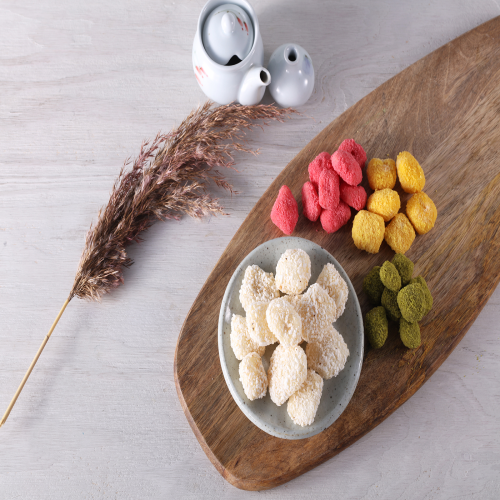 Strawberry mango green tea rice 4 flavor