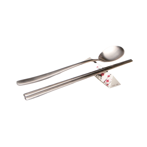 Disposable rest spoon and chopsticks