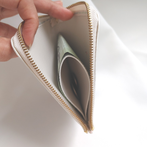 Leather craft DIY kit Wallet for coins papers