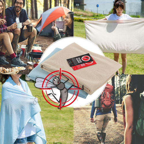 Cooling Summer Blanket for Bug Guard Beige