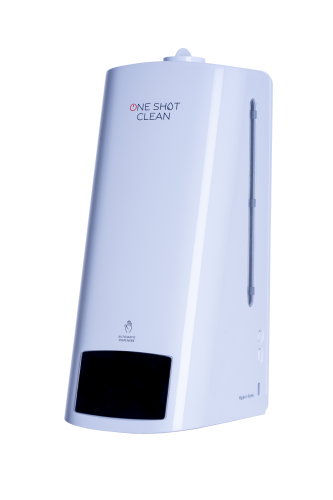 One Shot Clean Automatic Sanitizer Dispenser with 