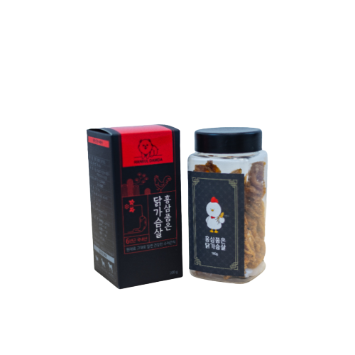 Dog nutrition snack with red ginseng