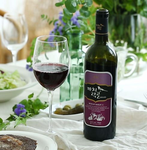 Red wine using CS and Merlot 