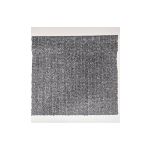 Wool and Angora Mixed Hbone Fabrics