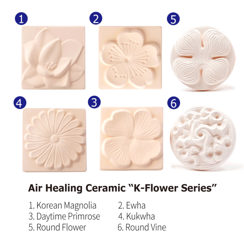 Healing Ceramic-Korean Flower Series