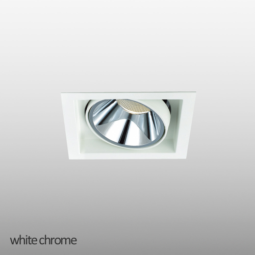 MULTIPLO White Chrome Reflector