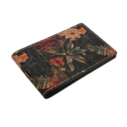 Long Slim Card Wallets  Vegetable Cork Leather