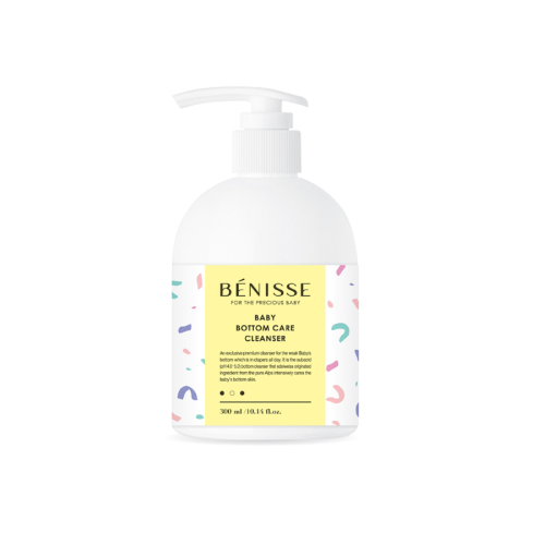 A premium cleanser for the weak baby bottom skin