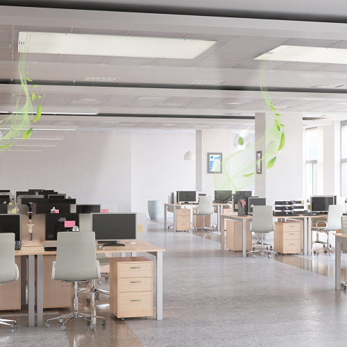 OREX Plasma Ionizer Photocatalyst LED a Flat Lamp