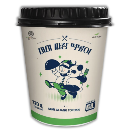 A Mimi Jjajang Topokki Salty and Sweet Rice Cake