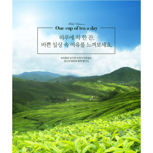 Trustworthy Nokchawon Green Tea Leaves from  Boseong Dawon Tea Plantation