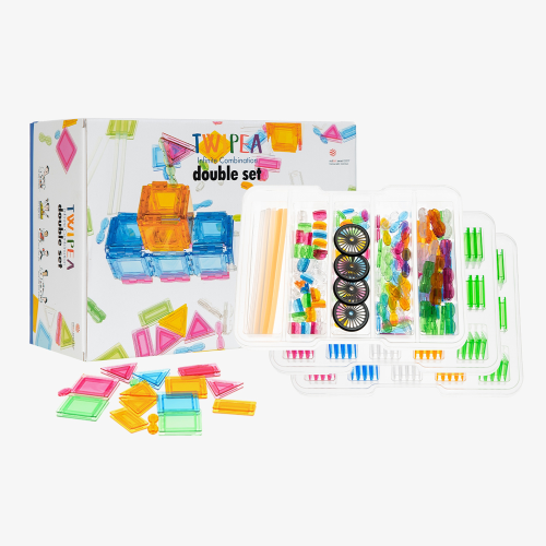 twipea car with twipea block toys