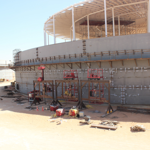 Saudi Tank Project Welding