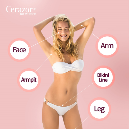 Cerazor Ceramic razor for women