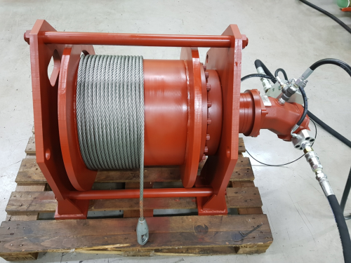 8Ton Hydraulic Drive Winch