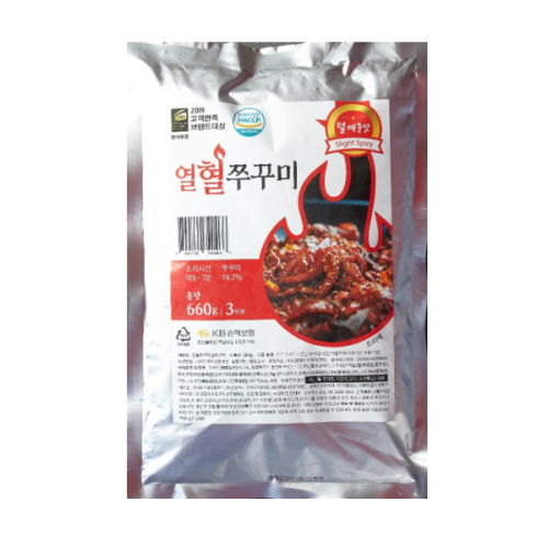 Stir Fried Less Spicy Webfoot Octopus