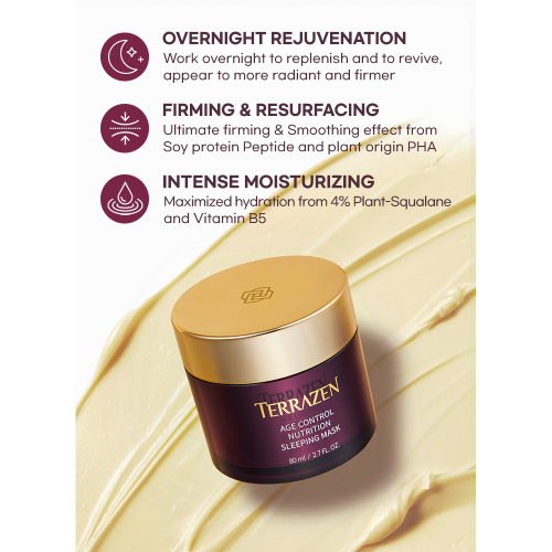 TERRAZEN Age control nutrition Sleeping mask