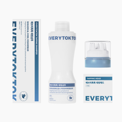 Tapping Shampoo for sebum and dandruff care