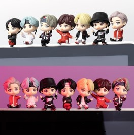 BTS BT21 ROYCHE Official Tinitan Monitor Figure