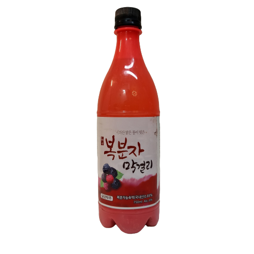 Raspberry Makgeolli
