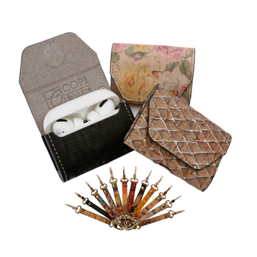 AirPods Pro Case Vegetable CORK Leather Vegan Fash