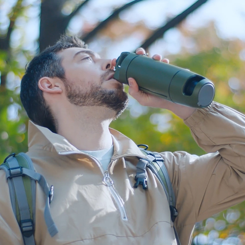 PURISOO PLUS Portable Water Purifier Bottle