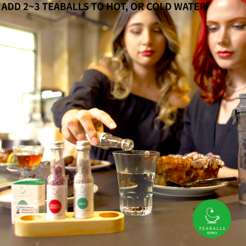 How to eat is teaballs