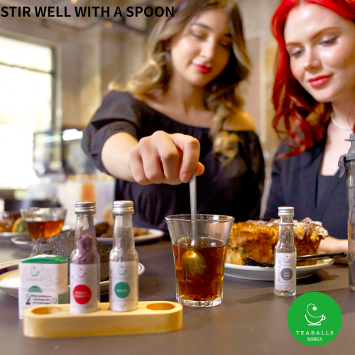 How to eat is teaballs