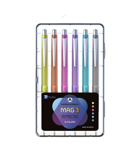 rubber grip body mechanical pencil