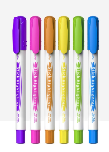Gel highlighter pen