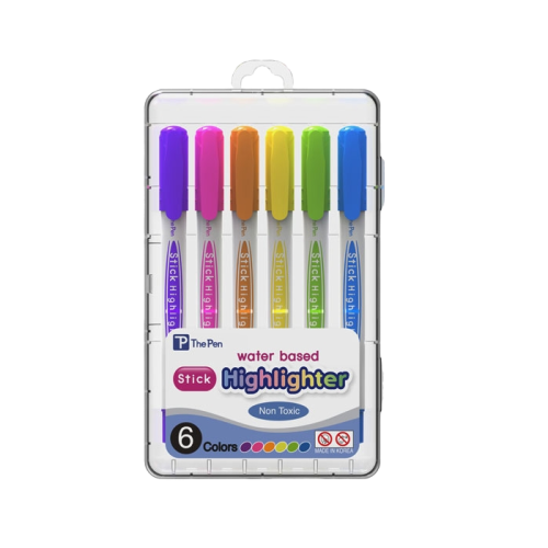 Gel highlighter pen