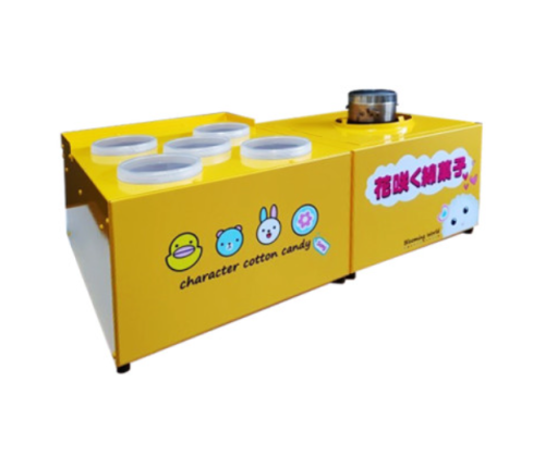 Table type with sticker