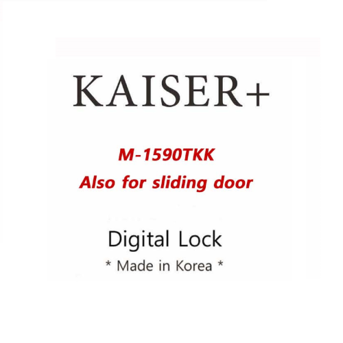 KAISER PLUS Digital Rimlock M1590TKK