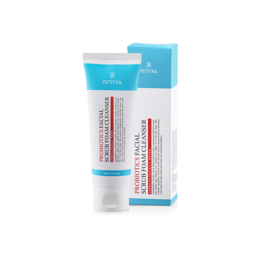Probiotic Facial Scrub Foam Cleanser