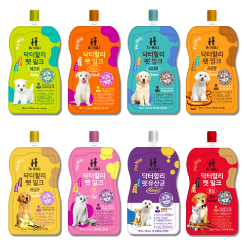 Dr Holi Petmilk 10 types Dog Milk Cat Milk